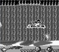 une photo d'Ã©cran de Aladdin sur Nintendo Game Boy